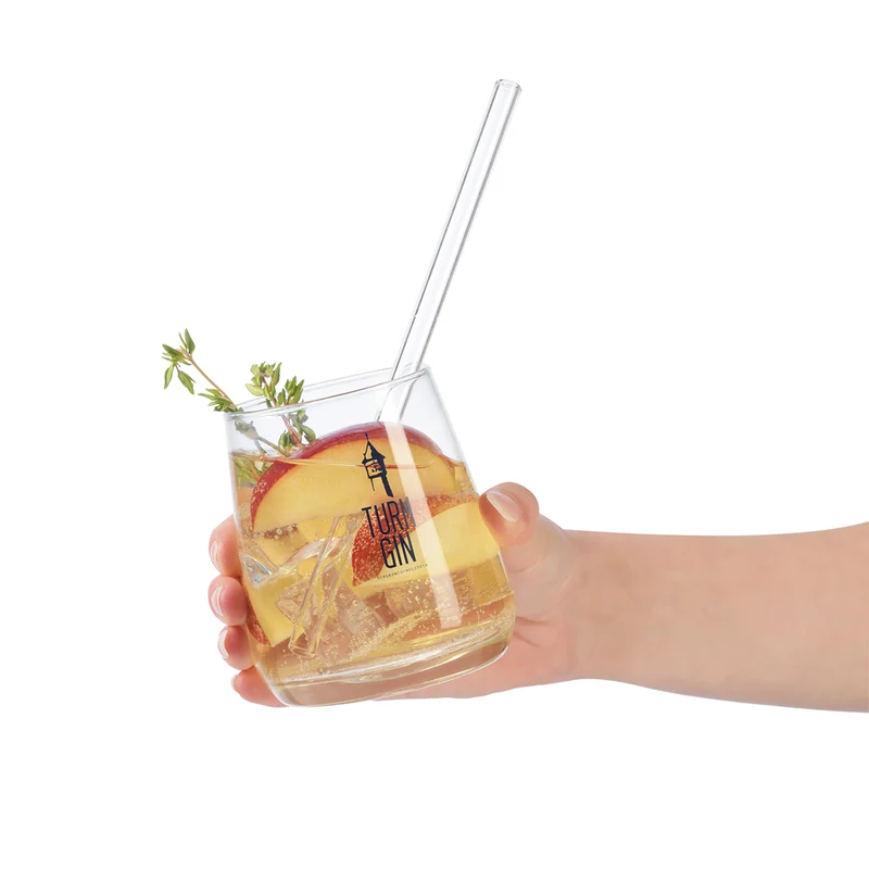 Glas mit Logo und Siegel - je 370 ml - 2er-Set