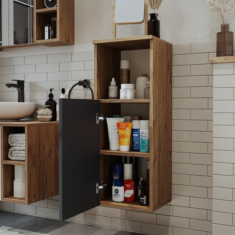 Roomart Badschrank LOTUS, 60, 90 oder 150 cm, wandhängend, in 3 Farben