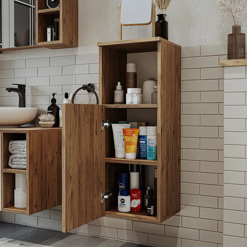 Roomart Badschrank LOTUS, 60, 90 oder 150 cm, wandhängend, in 3 Farben