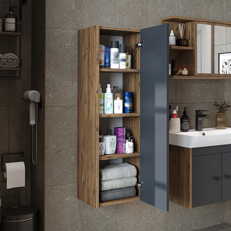 Roomart Badschrank ADA, 110 cm, wandhängend mit Soft-Close-Tür, in 4 Farben