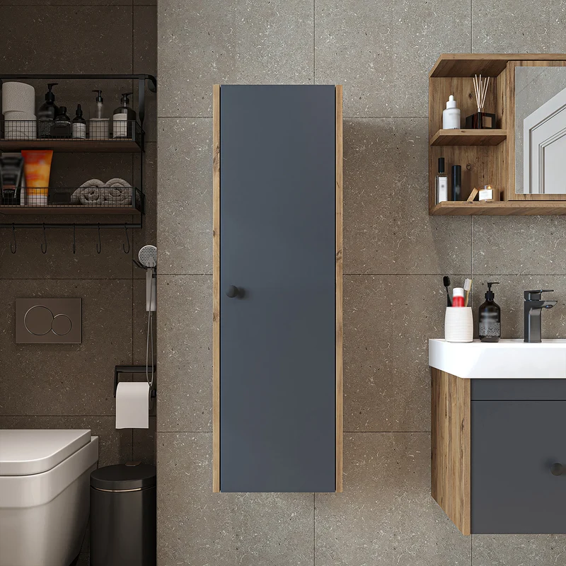 Roomart Badschrank ADA, 110 cm, wandhängend mit Soft-Close-Tür, in 4 Farben