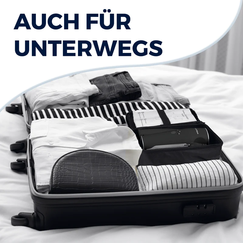 Hemdenbügler PRO KOMPAKT - schwarz/silber