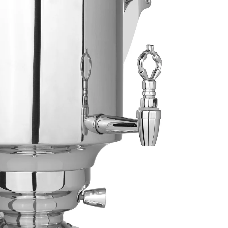 Romanov 1007 III Samowar - 5 Liter - Edelstahl