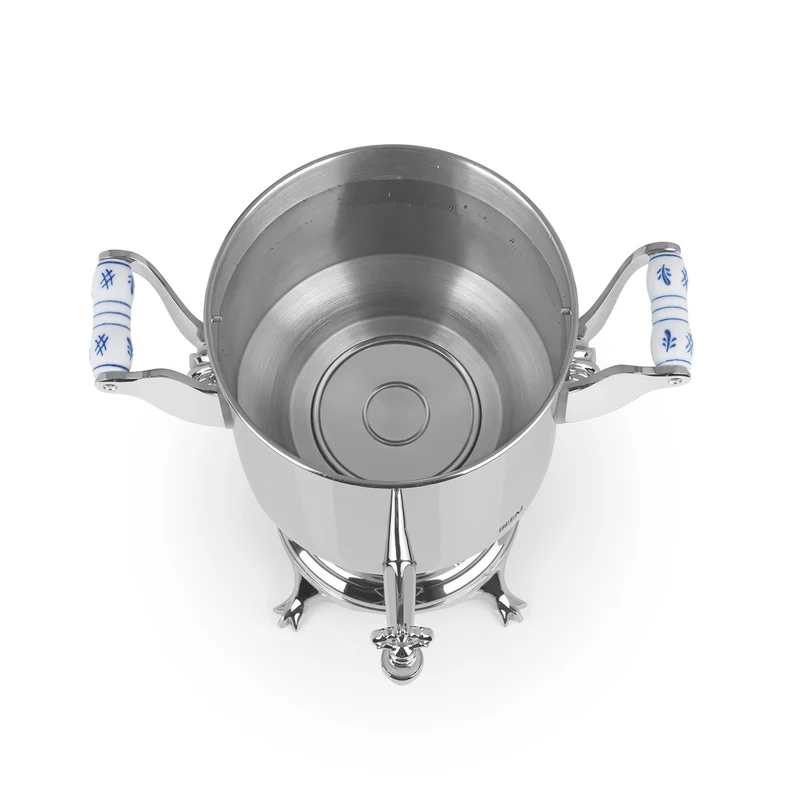 Romanov 1007 III Samowar - 5 Liter - Edelstahl