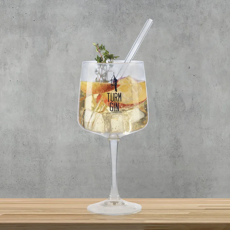 Copa Glas mit Logo und Schriftzug - 720 ml - 2er-Set