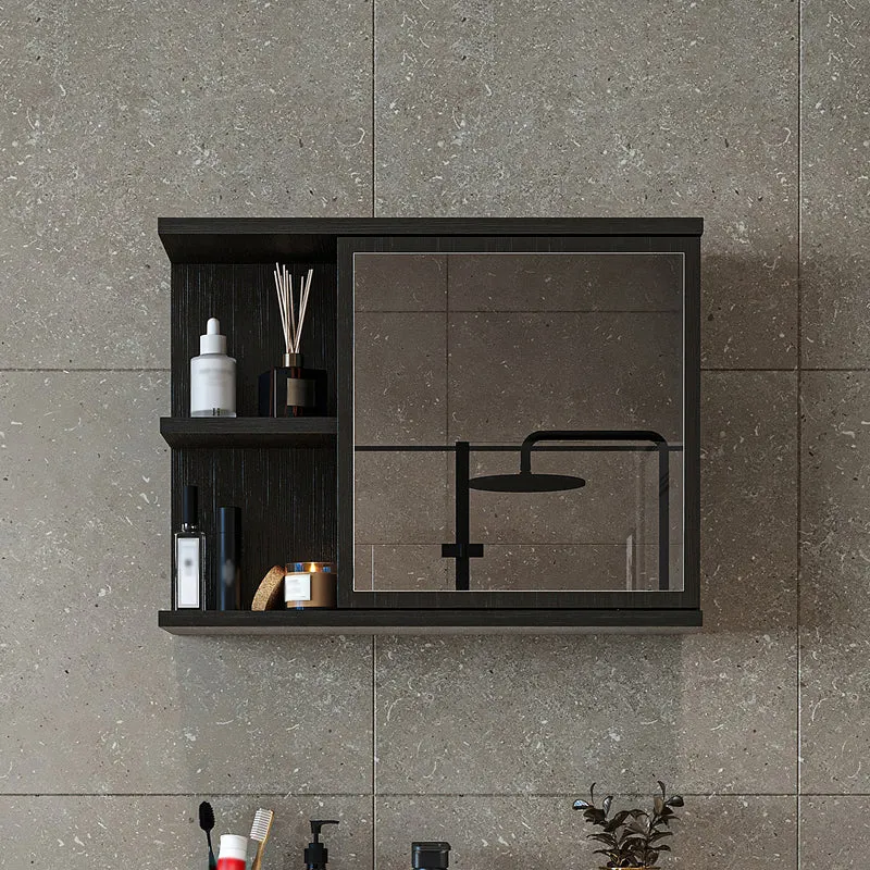 Roomart Spiegelschrank ADA, 60 cm, mit offenem Regal und Soft-Close-Tür, in 4 Farben