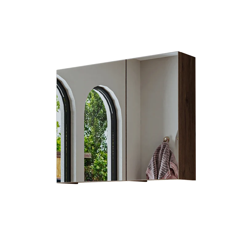 Roomart Badezimmer Spiegelschrank GUSTO, 75, 90 oder 105 cm, mit Soft-Close, in 2 Farben