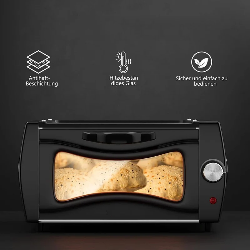 Scheffler Mini Tandoor Ofen Oven Pizza Chapati Roti Lahmacun Manakish Naan Brot