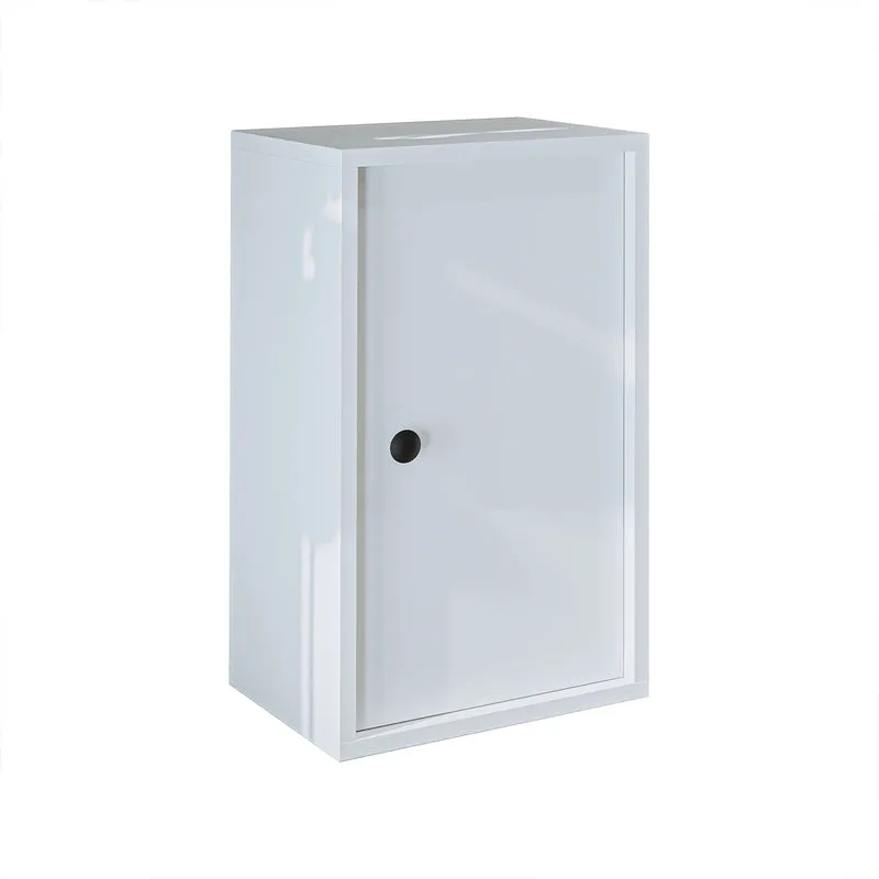 Roomart 4-teiliges Badmöbel-Set GUSTO, 75 cm, mit rundem Becken, in 2 Farben