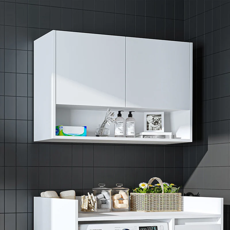 Roomart Waschmaschinenschrank DERIN-II, 100 cm, mit Oberschrank, in 4 Farben