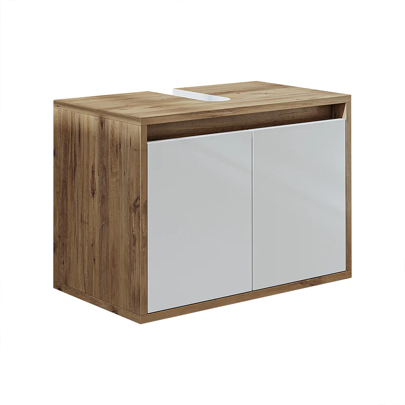 Roomart Badezimmer Unterschrank, 65 cm, ohne Waschbecken, 45 cm hoch, in 4 Farben