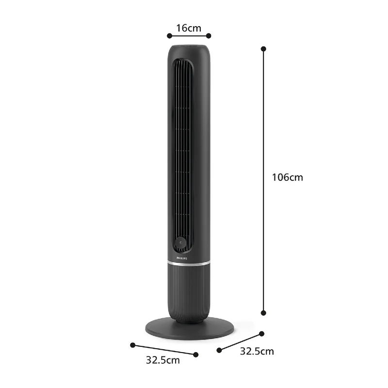 Philips 5000 series Tower Fan Charcoal Grey