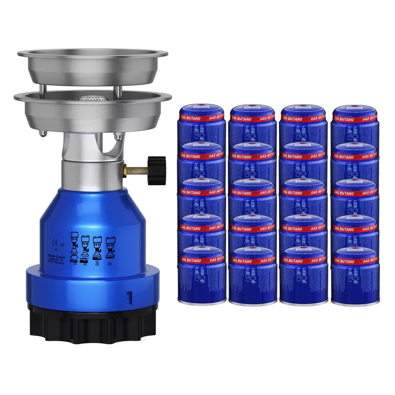 HOMELUX Gaskocher, Campingkocher, Camping Gaskocher, Gaskocher 1-flammig für Outdoor, Freizeit, Wanderung, Picknick Camping
