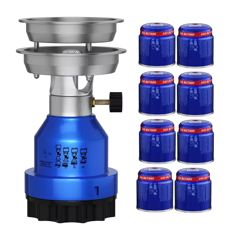 HOMELUX Gaskocher, Campingkocher, Camping Gaskocher, Gaskocher 1-flammig für Outdoor, Freizeit, Wanderung, Picknick Camping