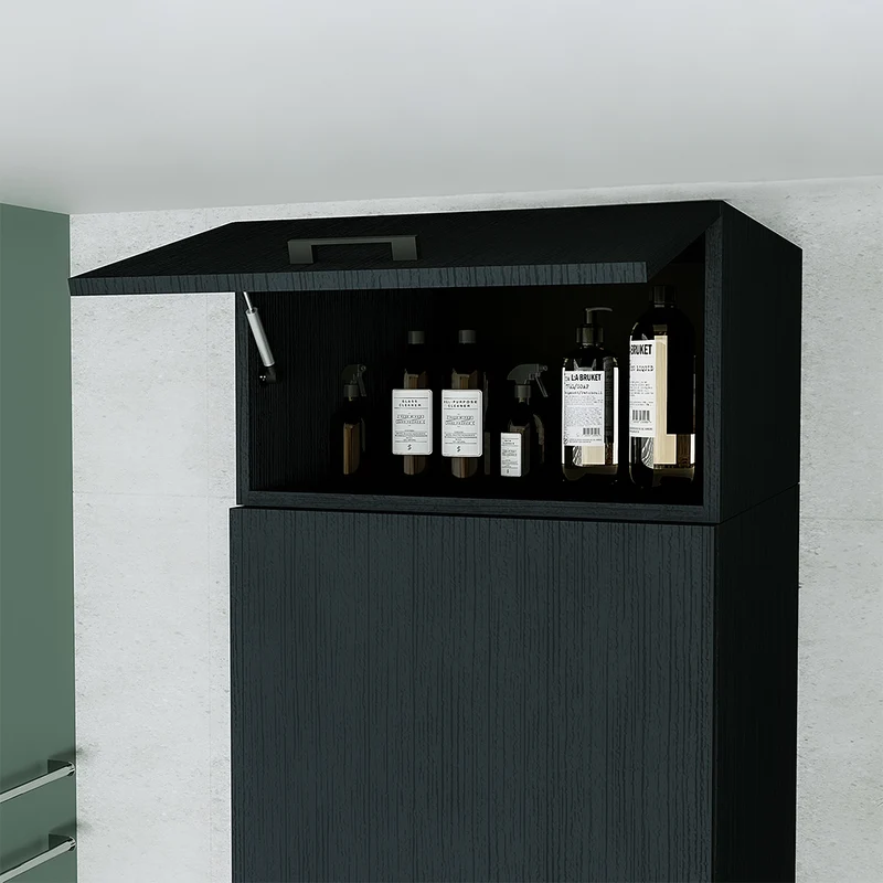 Roomart Aufsatzschrank C60 - 60 cm, Klappschrank mit Gasdruckklappe, in 3 Farben