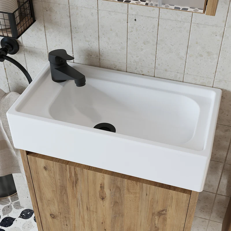Roomart Waschtischarmatur BT101 & BT102, Einhebelmischer aus Edelstahl, in 2 Farben