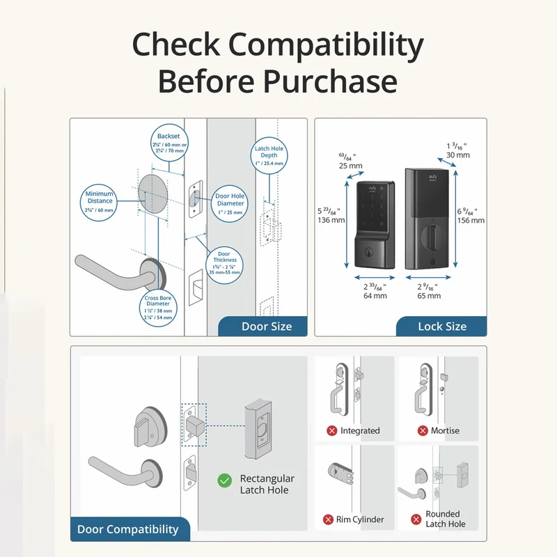 eufy WiFi Smart Door Lock