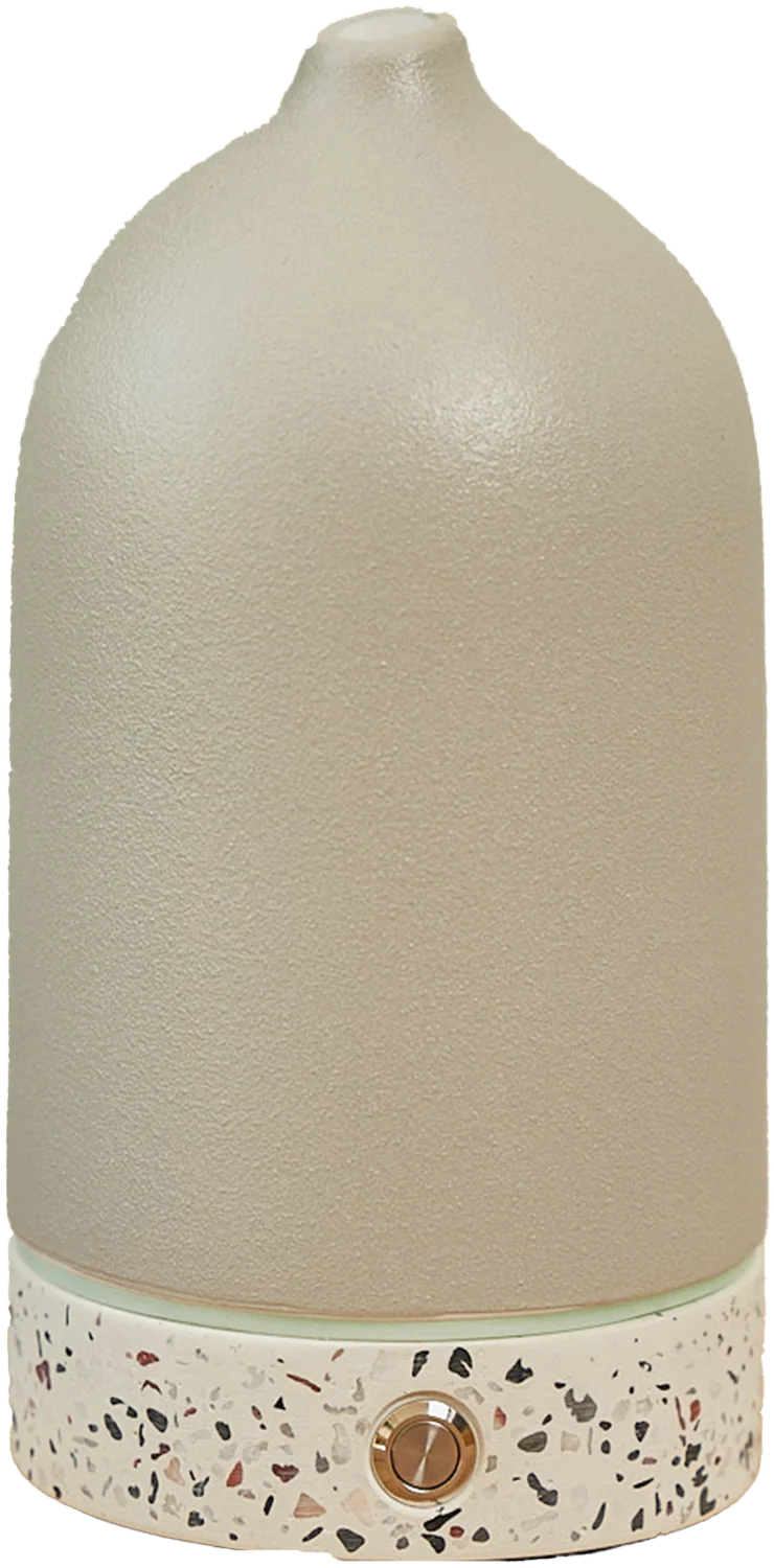 Ellia Pure Aroma Diffuser Ceramic & Terrazzo- Grey