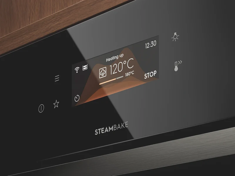 Electrolux 90cm Pyrolytic Oven with SteamBake, 17 Functions, Airfry Plus, Black