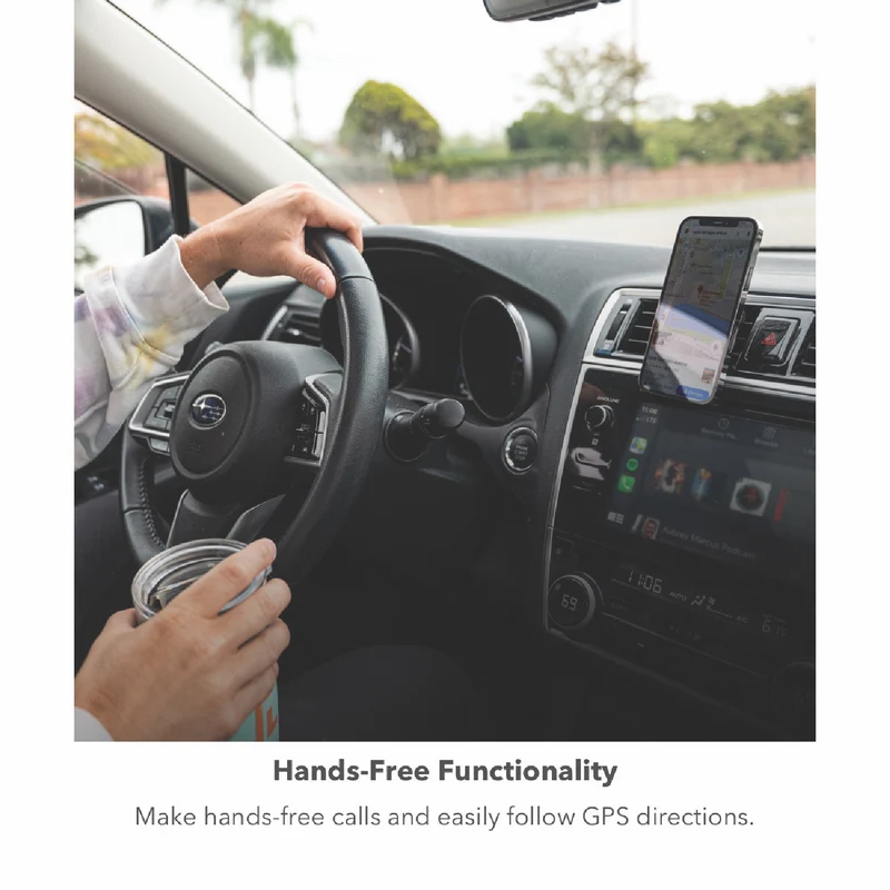 Mophie Universal Snap magnetic vent mount Black (Non Wireless)