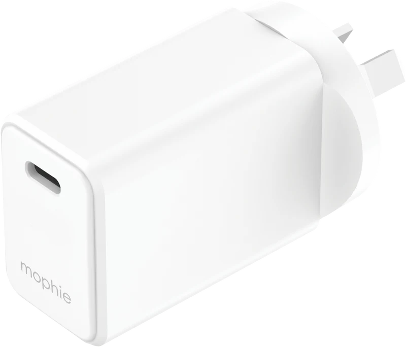 Mophie Essential 30W USB-C Wall Charger White