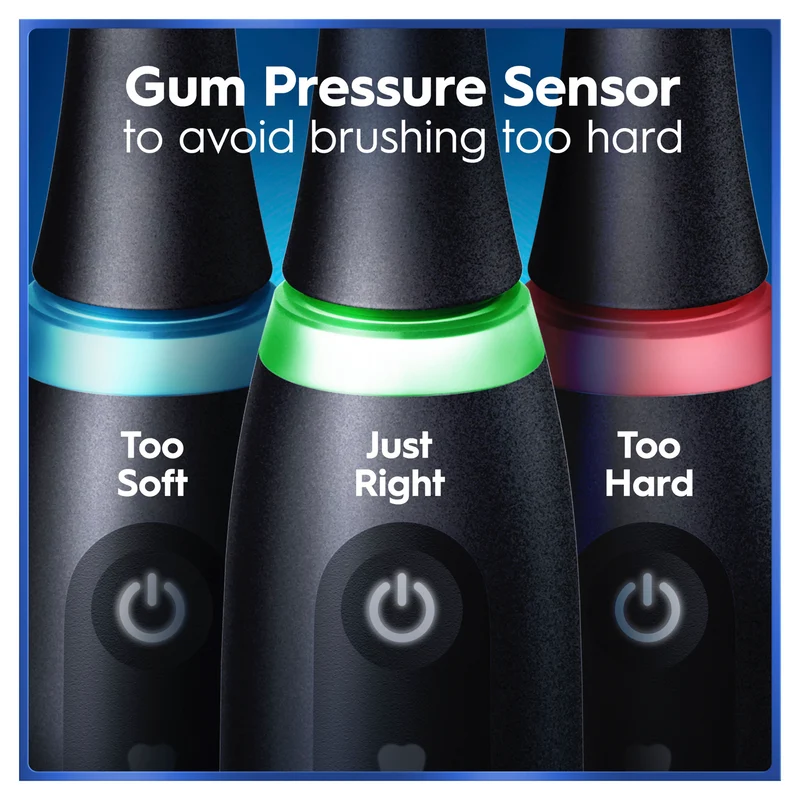 Oral B iO 5 Personalised Clean Electric Toothbrush Matte Black