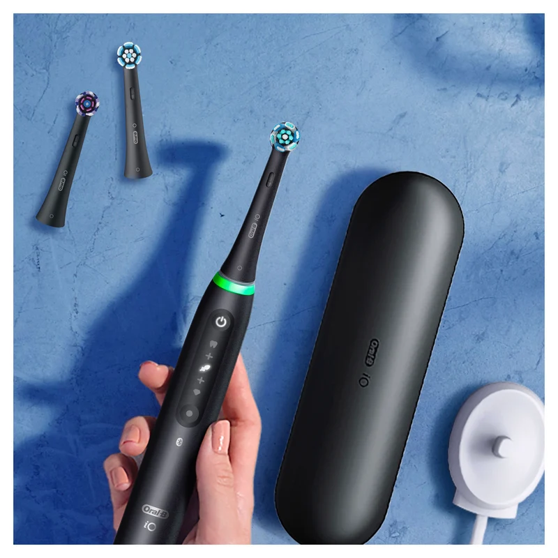 Oral B iO 5 Personalised Clean Electric Toothbrush Matte Black