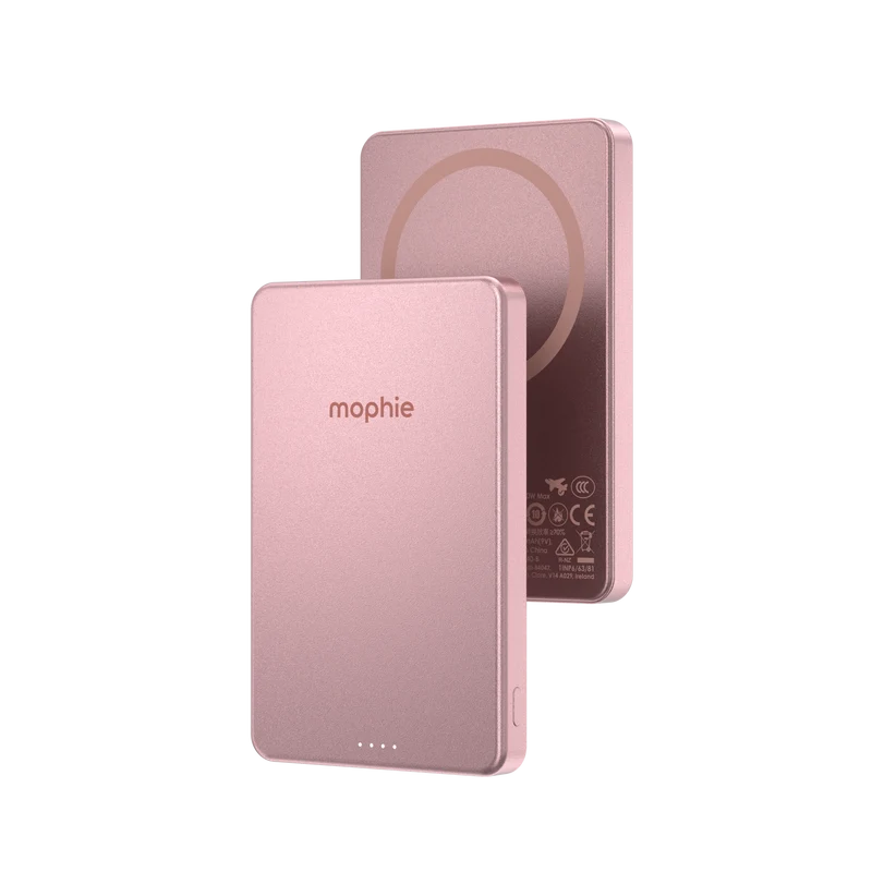 Mophie Snap+ Powerstation Mini 5K Magnetic Rose Gold