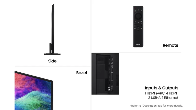 Samsung 75" MICRO RGB R85H 4K Smart AI TV 2026