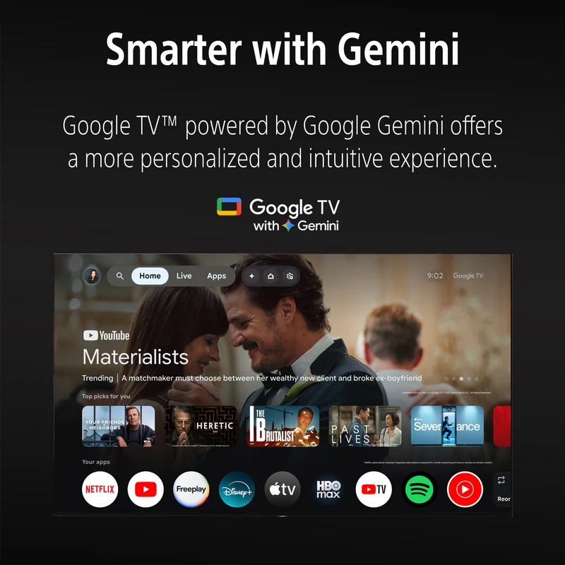 Sony 85" BRAVIA 7 II True RGB 4K AI Google TV with Gemini 2026