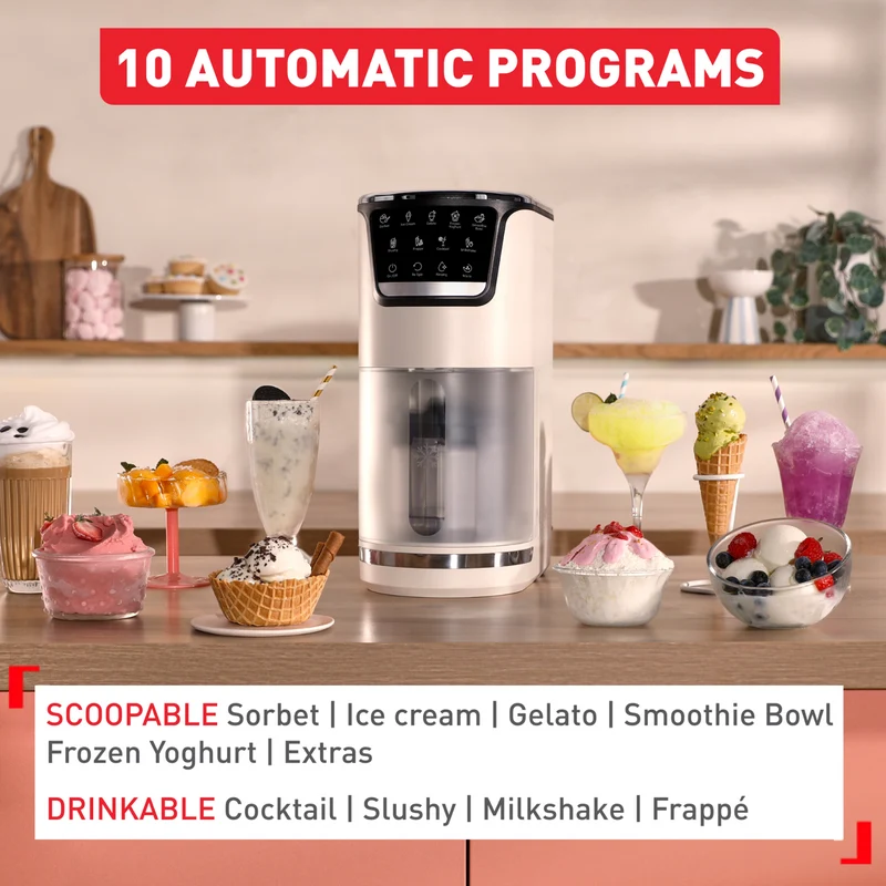 Tefal Dolci Rise Nesquik Bundle Ice Cream Maker
