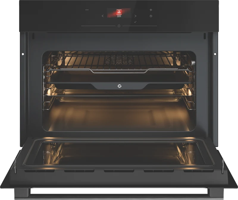 ASKO Essence 45cm Combi Microwave Oven, Black Glass