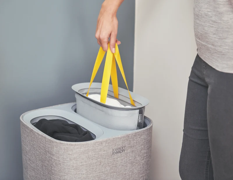 Joseph Joseph Tota 60 Litre Laundry Separation Basket Grey