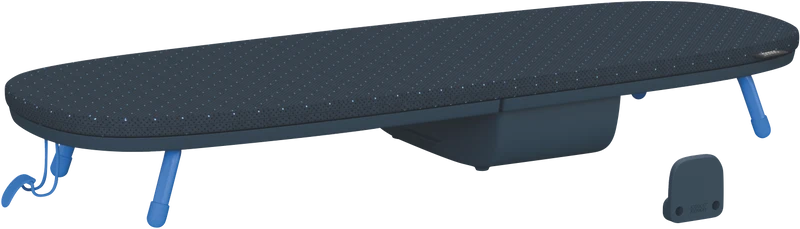 Joseph Joseph Pocket Plus Folding Ironing Board with Advanced Cover Blue