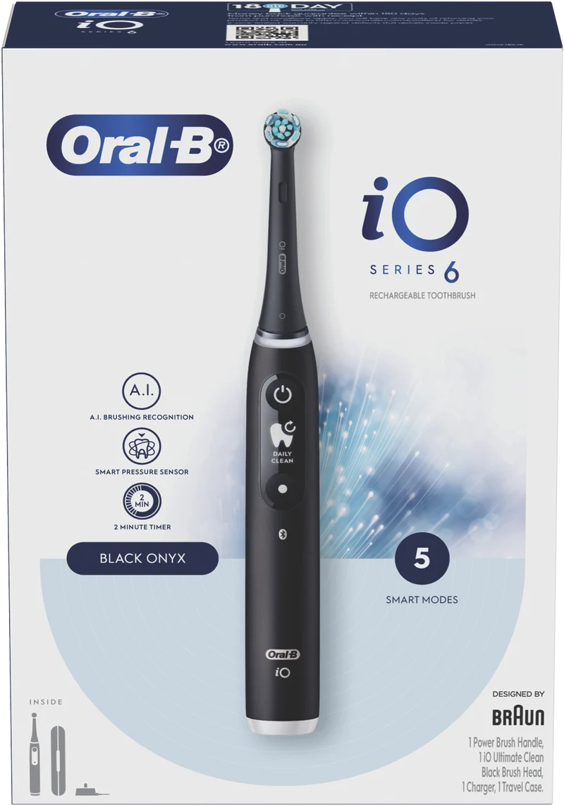 Oral B IO6 Black Electric Toothbrush