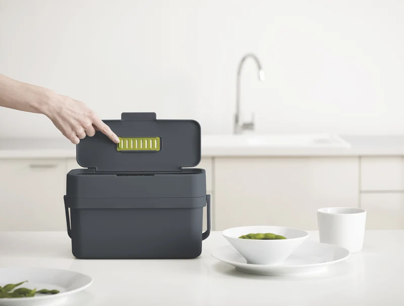 Joseph Joseph Compo 4 Food Waste Caddy - Graphite