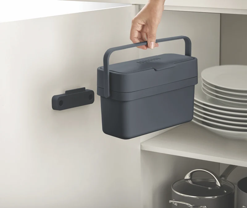 Joseph Joseph Compo 4 Food Waste Caddy - Graphite