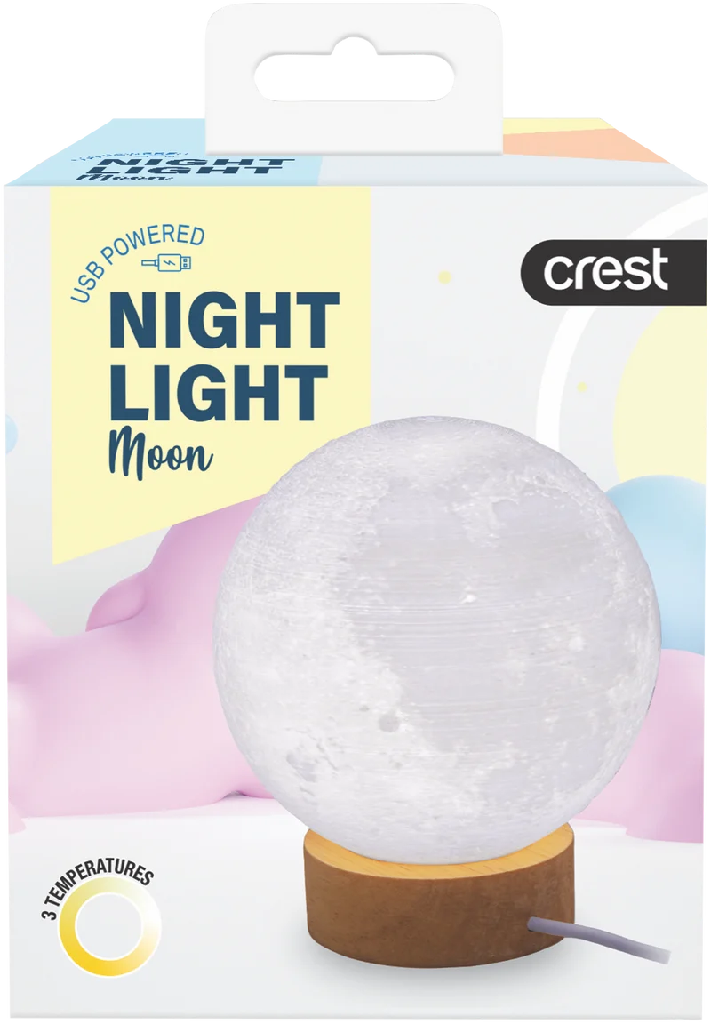 Crest Mini Changing Moon Night Light