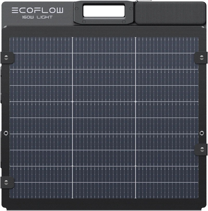 Ecoflow 160W Lightweight Portable Solar Panel (Bi-Facial)