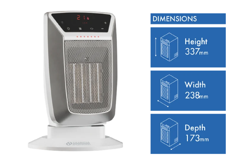 Olimpia Splendid 2000W Caldostile Ceramic Heater