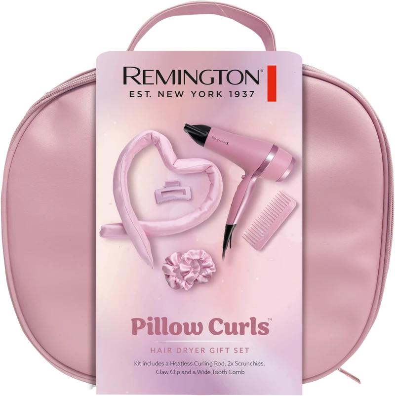 Remington Pillow Curls Hair Dryer Gift Set