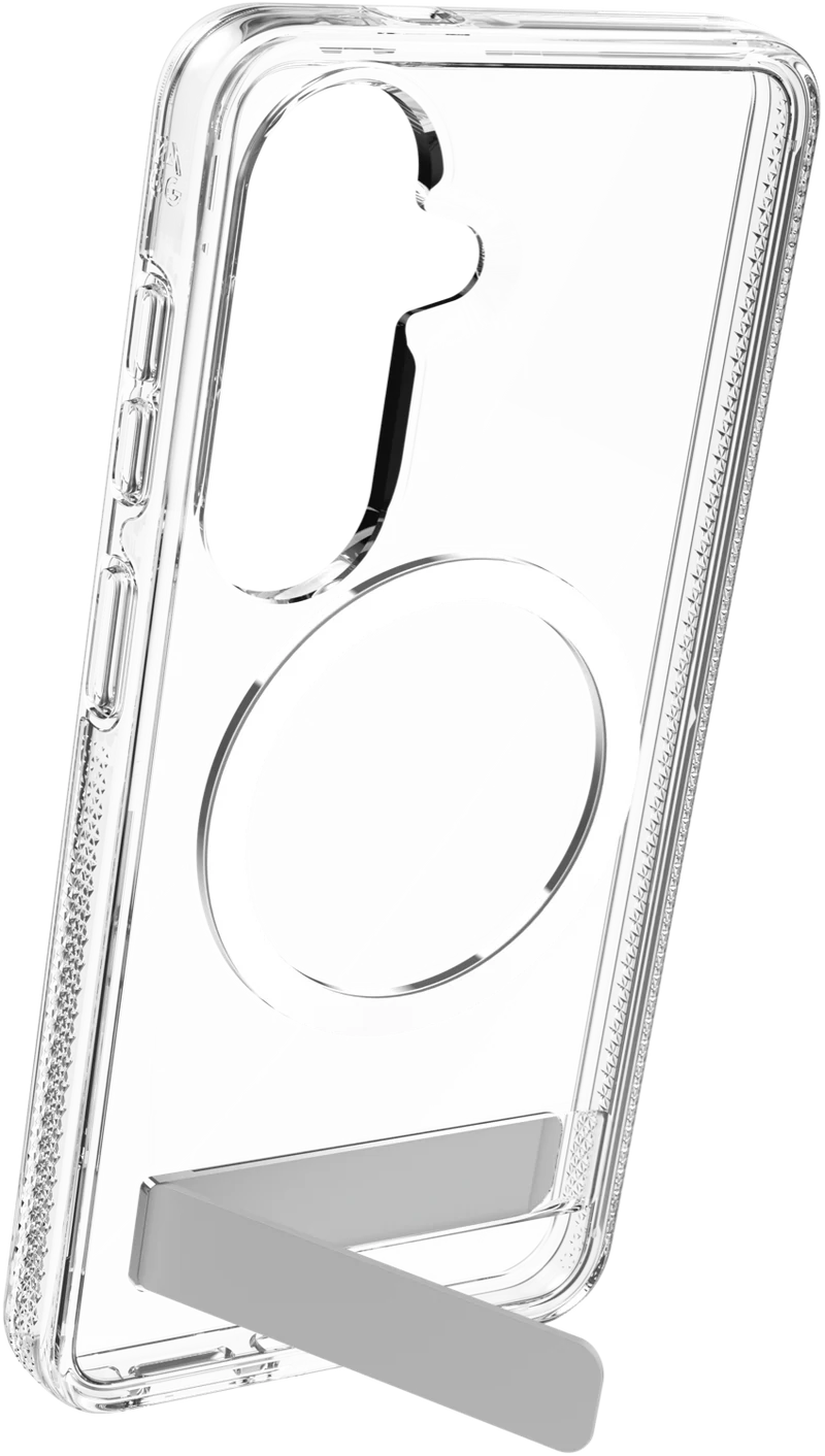 ZAGG Samsung Galaxy S26 Crystal Palace Snap Kickstand Case Clear