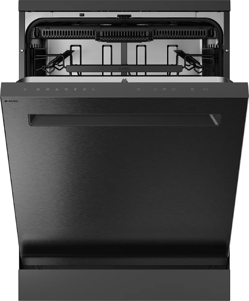ASKO Freestanding Dishwasher, Black Steel