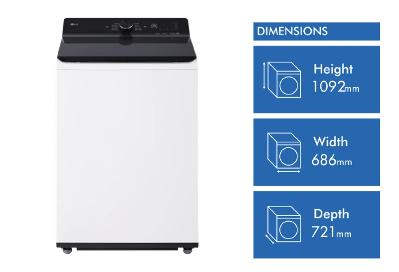 LG 14kg Top Load Washer