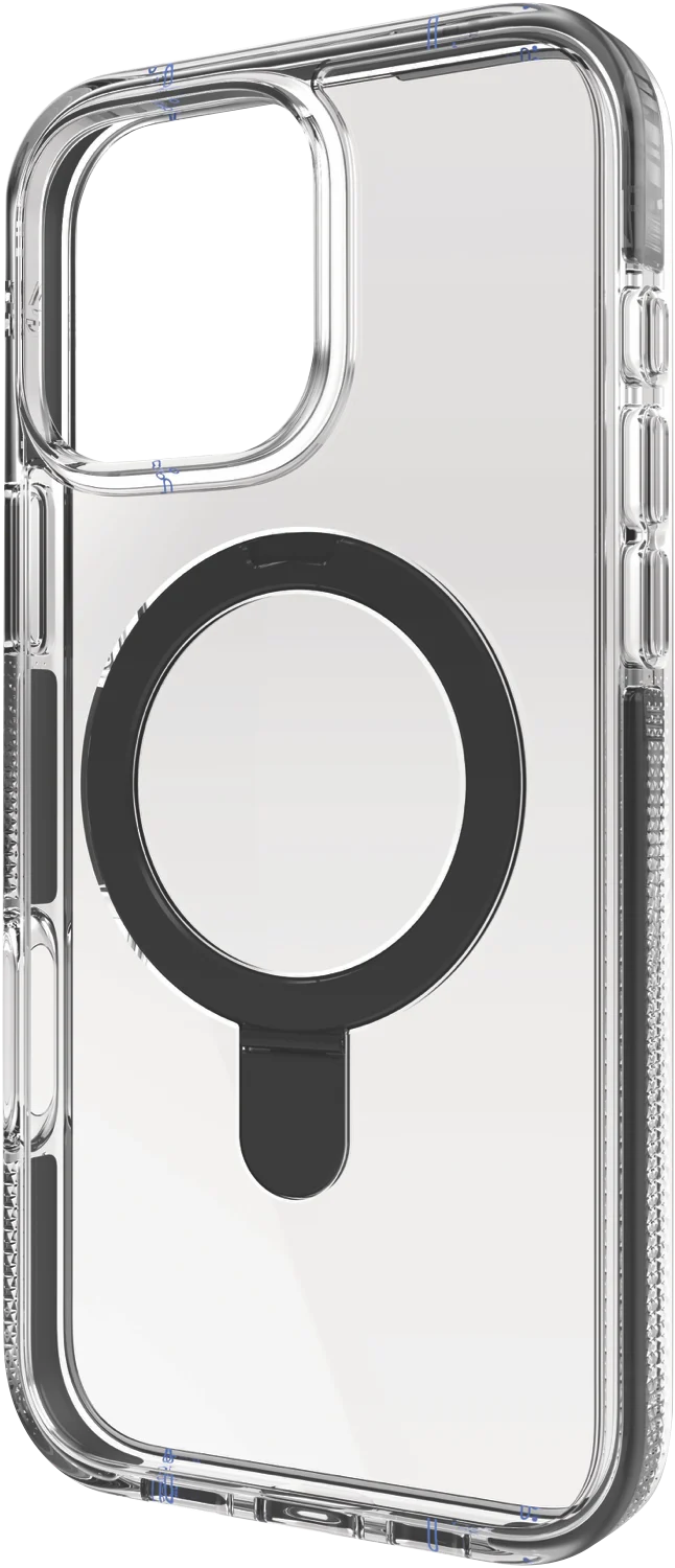 ZAGG Santa Cruz Ring Stand case iPhone 16 Pro - Black