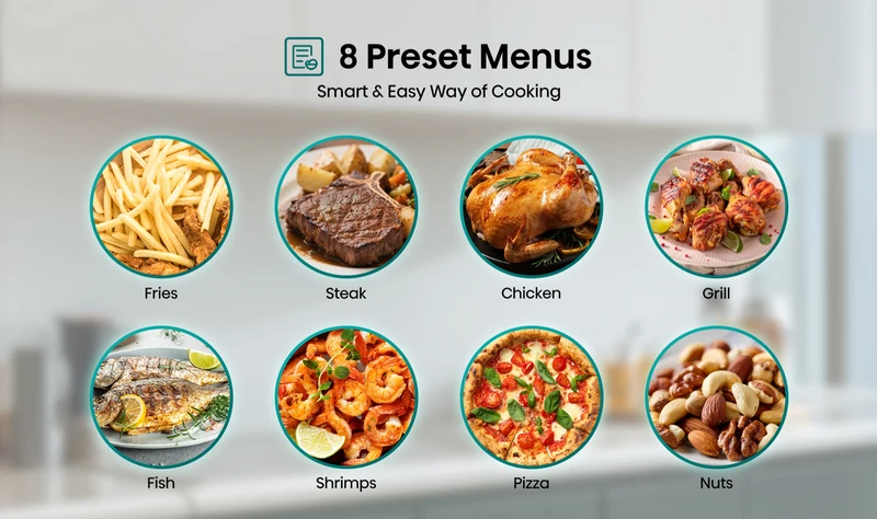Hisense 11 Litre Dual Basket Air Fryer With Window And Colour display