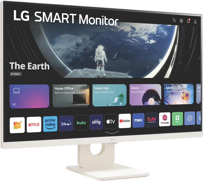 LG 27" Full HD IPS Smart Monitor with webOS