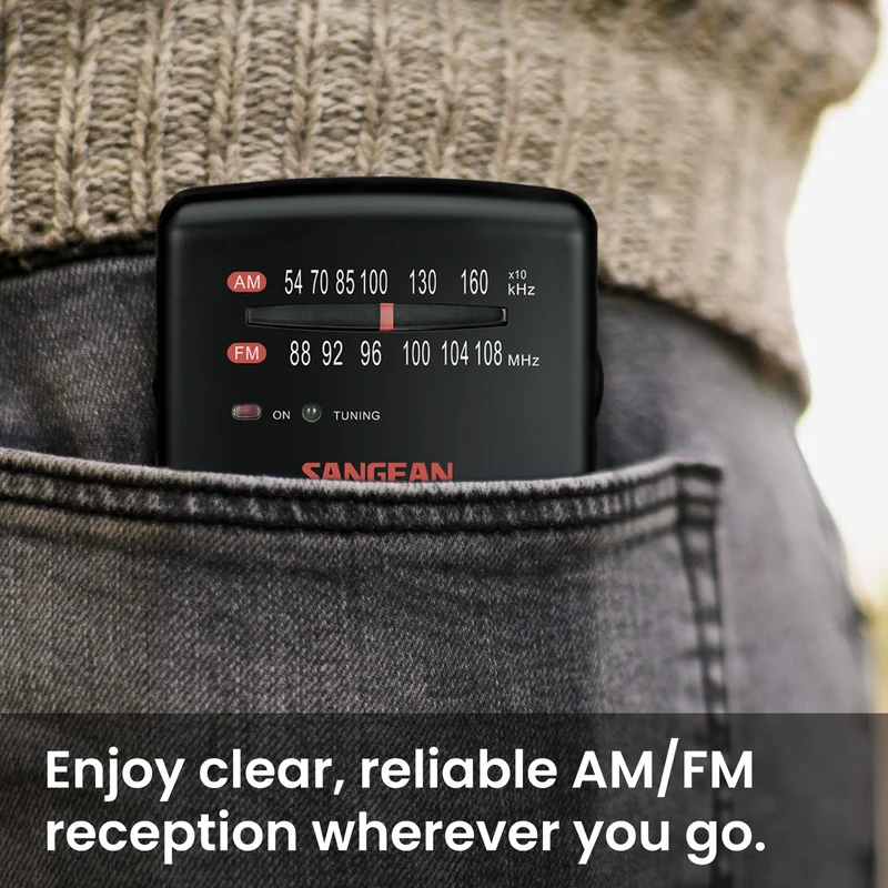 Sangean AM/FM Portable Radio