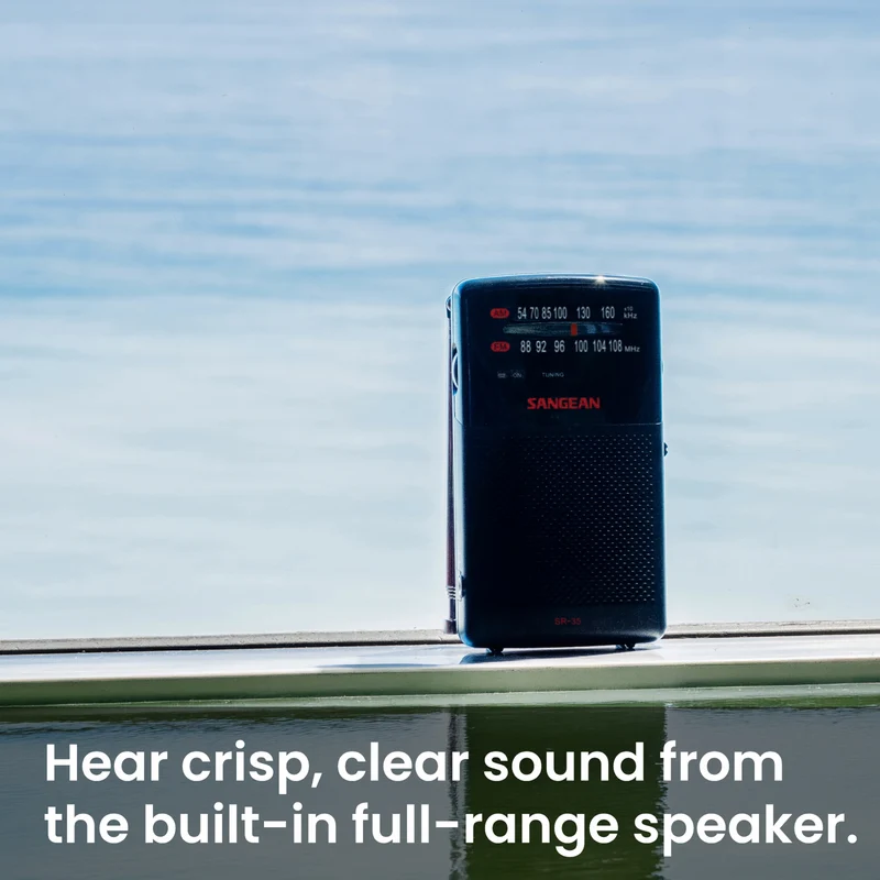 Sangean AM/FM Portable Radio