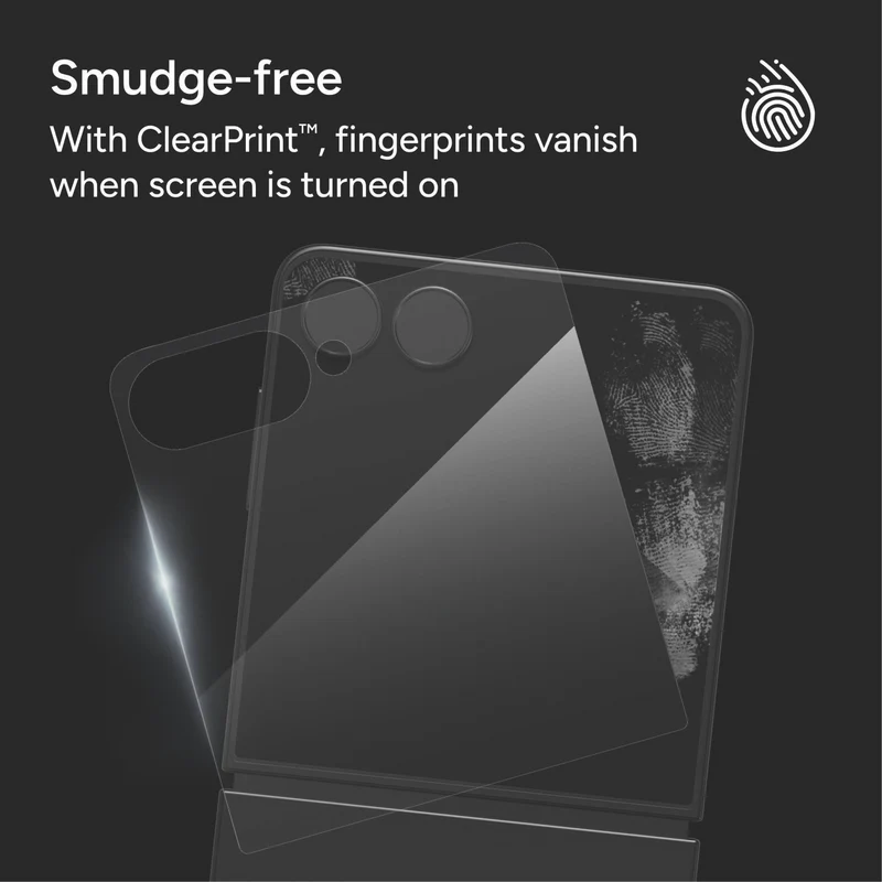 ZAGG Samsung Z Flip7 Invisibleshield Glass Elite Screen Protector